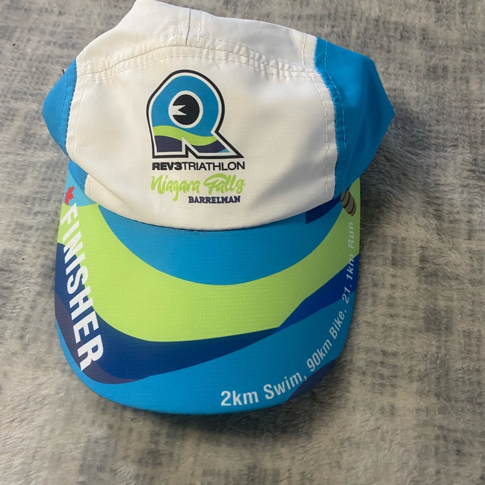 Barrelman Triathlontt Niagara Falls Finisher Hat/Cap